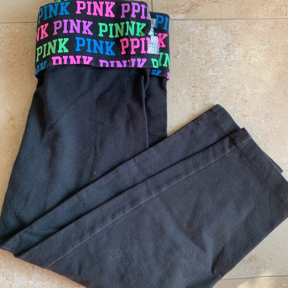 PINK capris leggings